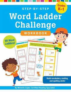 Step-By-Step Word Ladder Challenge Workbook (Grades K-1) - Gajda, Michelle