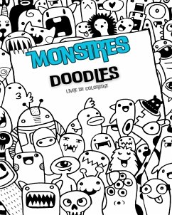 MONSTRES DOODLES Livre de Coloriage - Press, Mandala Printing