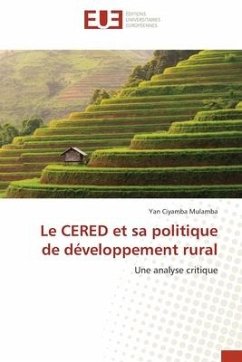 Le CERED et sa politique de développement rural - Ciyamba Mulamba, Yan