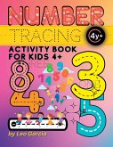 Numbers Tracing Activity Book For Kids 4+ Boys and Girls