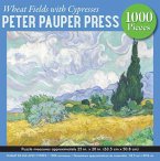 Wheat Fields with Cypresses 1000-Piece Puzzle