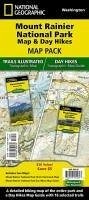 Cover Mount Rainier Day Hikes and National Park Map [Map Pack Bundle] Map