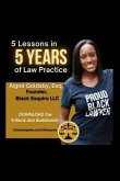 5 Lessons in 5 Years of Law Practice (eBook, ePUB) 5 Lessons in 5 Years of Law Practice (eBook, ePUB)