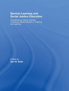 Cover Service-Learning and Social Justice Education (eBook, ePUB)
