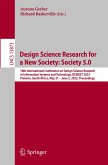 Design Science Research for a New Society: Society 5.0