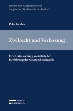 Zivilrecht und Verfassung - Gruber, Peter