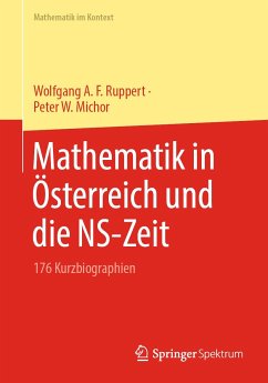 Mathematik in Österreich und die NS-Zeit (eBook, PDF) - Ruppert, Wolfgang A. F.; Michor, Peter W.