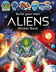 Build Your Own Aliens Sticker Book - Tudhope, Simon