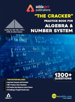 The Cracker Practice Book for Algebra and Number System (In English Printed Edition) - Adda247