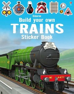 Build Your Own Trains Sticker Book - Tudhope, Simon
