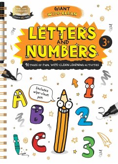 Help with Homework Letters & Numbers-Giant Wipe-Clean Learning Activities Book - Igloobooks