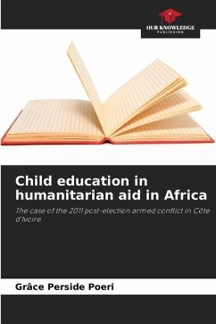 Child education in humanitarian aid in Africa - Poeri, Grâce Perside