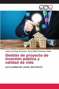 Gestión de proyecto de inversión pública y calidad de vida - Rojas Gonzales, Jardy Luis;Contreras Julián, Rosa Mabel