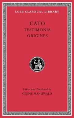 Testimonia. Origines - Cato