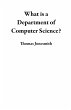 What is a Department of Computer... - Bild 1