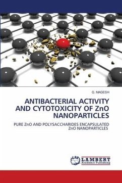 ANTIBACTERIAL ACTIVITY AND CYTOTOXICITY OF ZnO NANOPARTICLES - MAGESH, G.