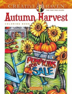 Creative Haven Autumn Harvest Coloring Book - Goodridge, Teresa