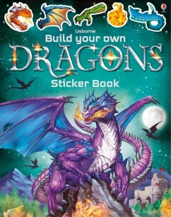 Build Your Own Dragons Sticker Book - Tudhope, Simon