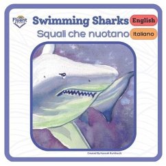 Swimming Sharks - Squali nuotatori: Italiano and English - Burkhardt, Hannah