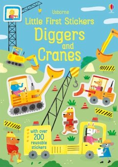 Little First Stickers Diggers and Cranes - Watson, Hannah