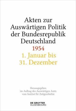 Cover Akten zur Auswärtigen Politik der Bundesrepublik Deutschland 1954 (eBook, ePUB)