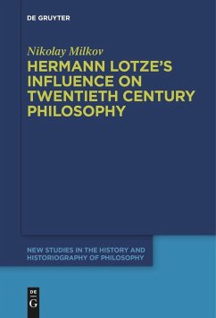 Cover Hermann Lotze's Influence on Twentieth Century Philosophy (eBook, ePUB)