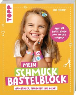 Kinderschmuck. Papierbastelblock - Hecher, Bibi