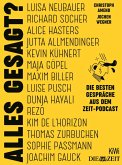 Alles gesagt? (eBook, ePUB)