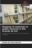 Disposal of materials in public libraries in Rio Grande do Sul