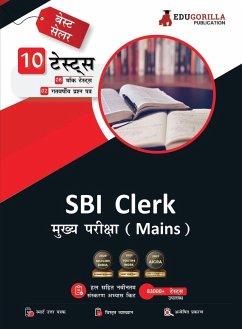 SBI Clerk Mains Exam 2023 (Hindi Edition) - 8 Full Length Mock Tests and 2 Previous Year Papers (1900 Solved Questions) with Free Access To Online Tests - Edugorilla Prep Experts