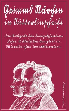 Grimms Märchen in Sütterlinschrift - Nöhrenberg, Chris