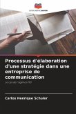 Processus d'élaboration d'une stratégie dans une entreprise de communication