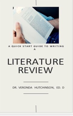 Cover A Quick Start Guide to Writing a Literature Review (eBook, ePUB)