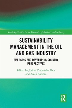 Sustainability Management in the Oil and Gas Industry (eBook, ePUB)