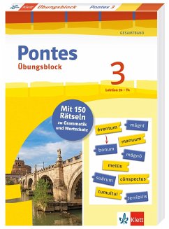 Cover Pontes 3 Gesamtband (ab 2020) - Übungsblock zum Schulbuch, 3. Lernjahr