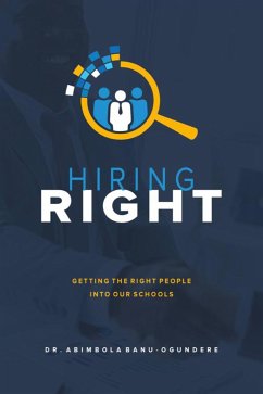 Hiring Right (eBook, ePUB) - Abimbola Banu-Ogundere, Dr.