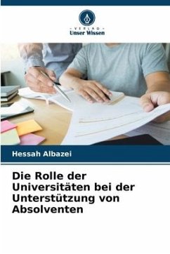 Die Rolle der Universitäten bei der Unterstützung von Absolventen - Albazei, Hessah