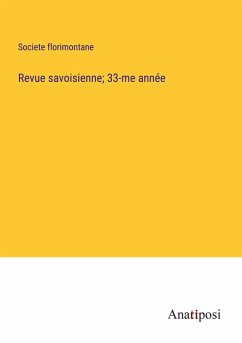 Revue savoisienne; 33-me année Cover Revue savoisienne; 33-me année