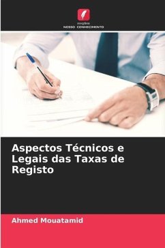 Aspectos Técnicos e Legais das Taxas de Registo - Mouatamid, Ahmed