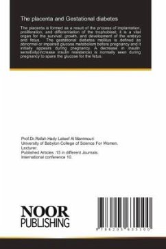 Cover The placenta and Gestational diabetes