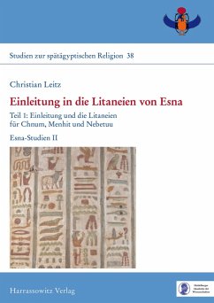 Einleitung in die Litaneien von Esna Teil 1 (eBook, PDF) - Leitz, Christian