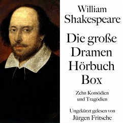 William Shakespeare: Die große Dramen Hörbuch Box (MP3-Download) - Shakespeare, William