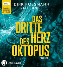 Das dritte Herz des Oktopus / Oktopus Bd.3 (3 MP3-CDs) - Rossmann, Dirk;Hoppe, Ralf