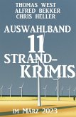 Aktionsband 11 Strandkrimis im April 2023 (eBook, ePUB)