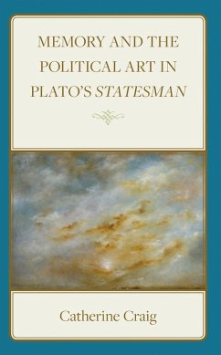 Cover Memory and Political Art in Plato's Statesman (eBook, ePUB)