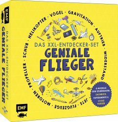 Das XXL-Entdecker-Set - Geniale Flieger: 6 Modelle zum Selberbauen, Sachbuch, Experimente und faszinierende Flugmaschinen - Dickmann, Nancy