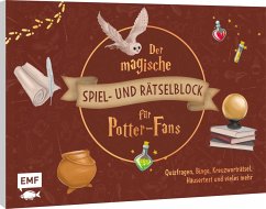 Cover Der magische Spiel- und Rätselblock für Harry Potter-Fans