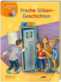 LESEMAUS zum Lesenlernen Sammelbände: Freche Silben-Geschichten - Scheffler, Ursel;Herfurtner, Rudolf