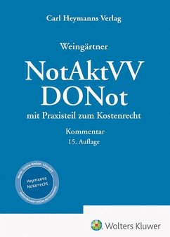 Weingärtner, NotAktVV / DONot-Kommentar - Frohn, Matthias;Löffler, Sebastian;Sommerfeldt, Klaus