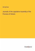 Journals of the Legislative Assembly of the Province of Ontario